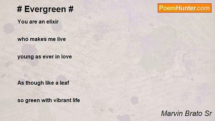 Marvin Brato Sr - # Evergreen #