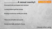 cheung shun sang - ........................A sexual cauchy3