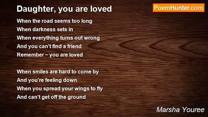 Marsha Youree - Daughter, you are loved