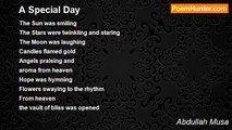 Abdullah Musa - A Special Day