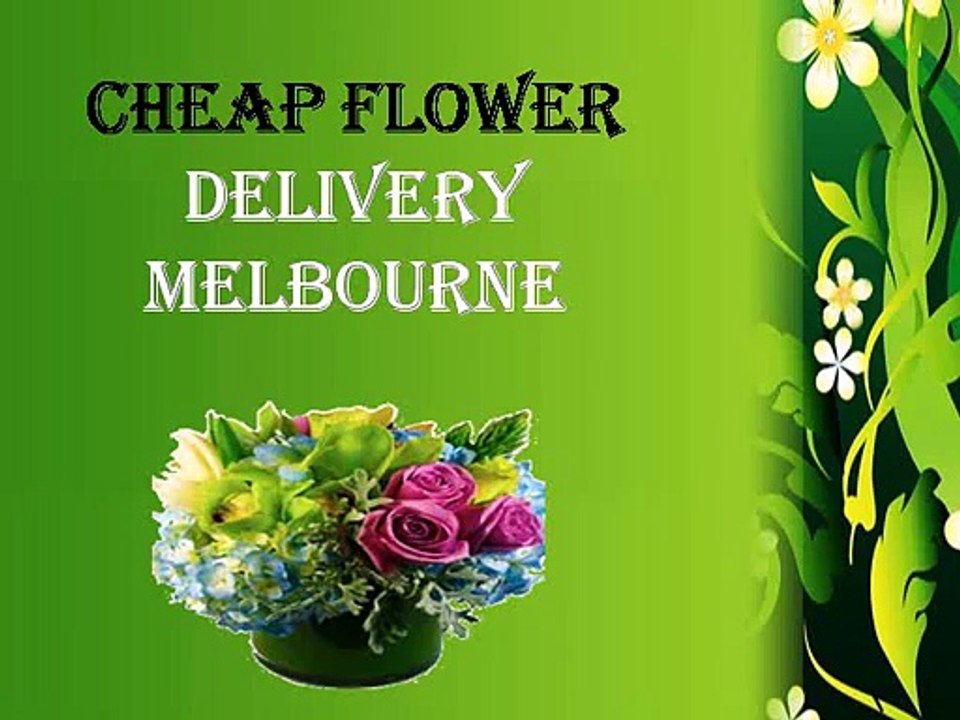 Buy Cheap Flowers in Melbourne CBD, Same Day Flower Delivery Services