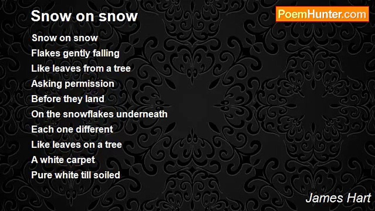 James Hart - Snow on snow