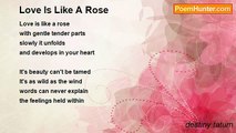 destiny tatum - Love Is Like A Rose