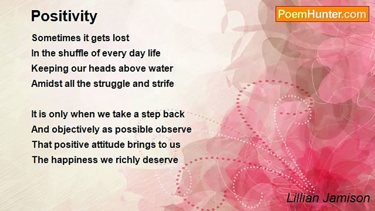 Lillian Jamison - Positivity