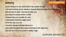 AURORA BANNECKJ - johnny