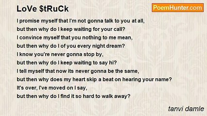 tanvi damle - LoVe $tRuCk