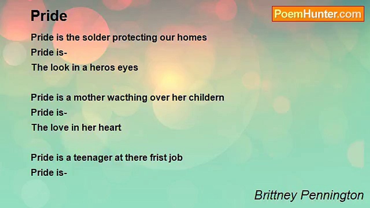Brittney Pennington - Pride