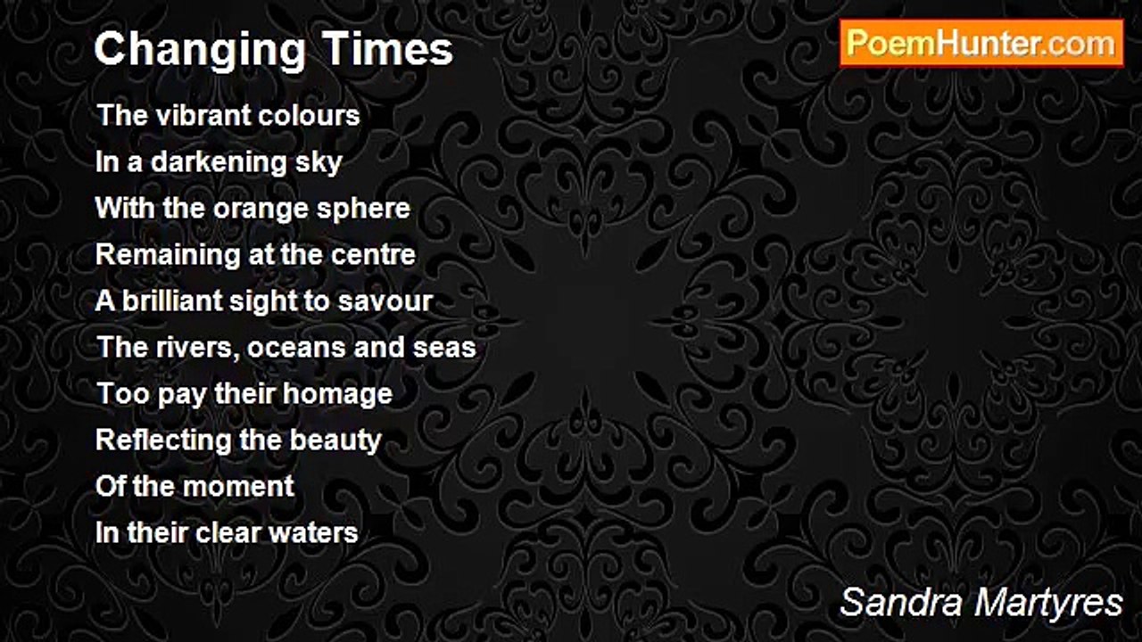 Sandra Martyres - Changing Times