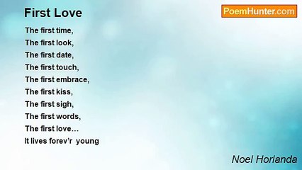 Noel Horlanda - First Love