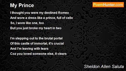 Sheldon Allen Saluta - My Prince