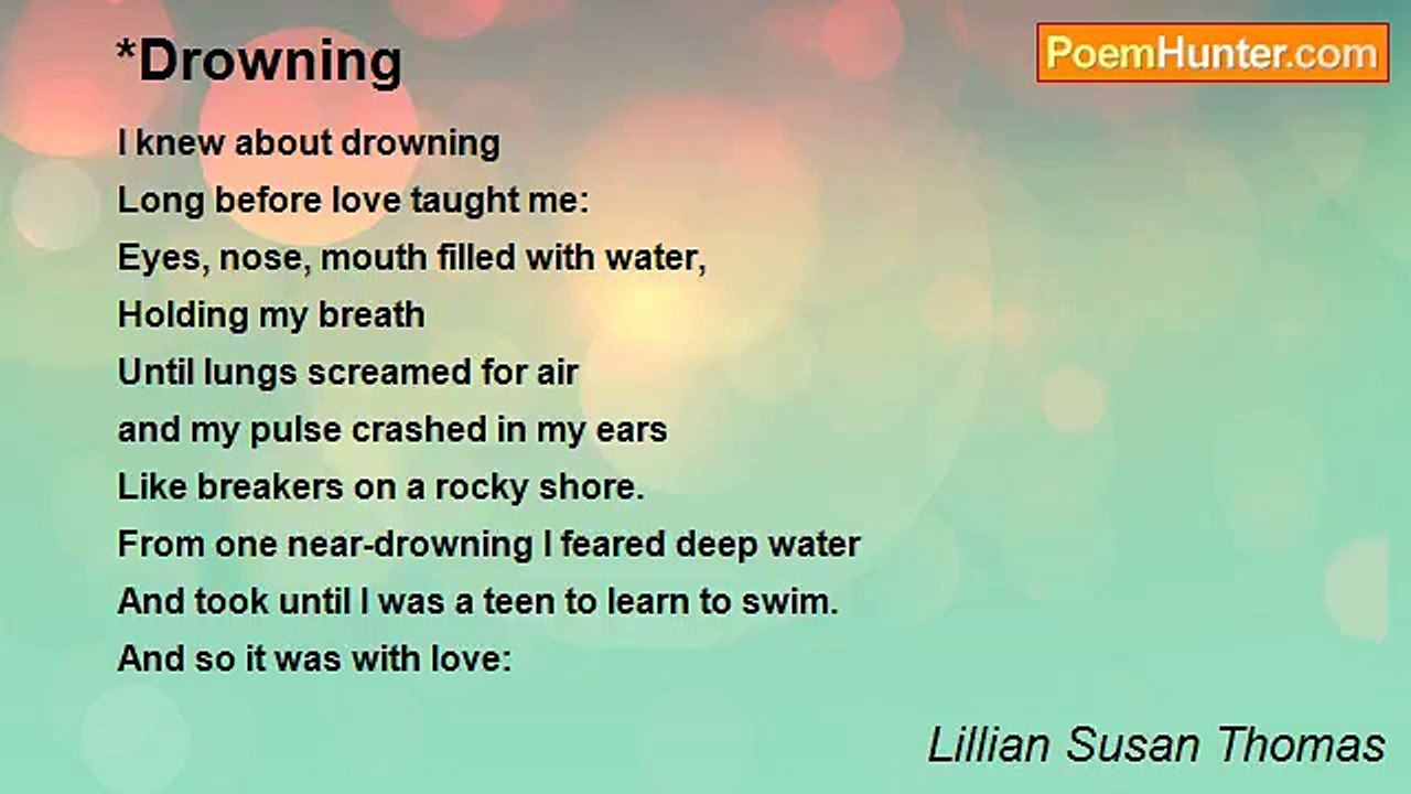 Lillian Susan Thomas - *Drowning