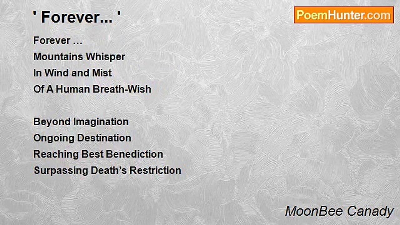 MoonBee Canady - ' Forever... '
