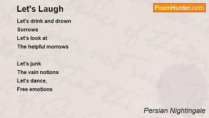 Persian Nightingale - Let's Laugh