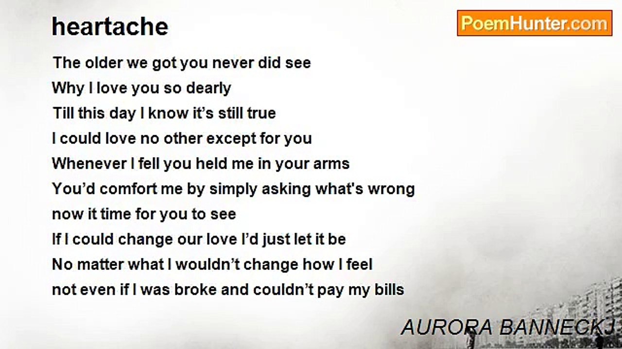AURORA BANNECKJ - heartache