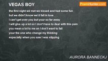 AURORA BANNECKJ - VEGAS BOY