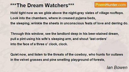 Ian Bowen - ***The Dream Watchers***