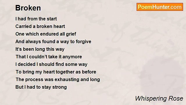Whispering Rose - Broken