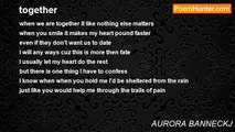 AURORA BANNECKJ - together