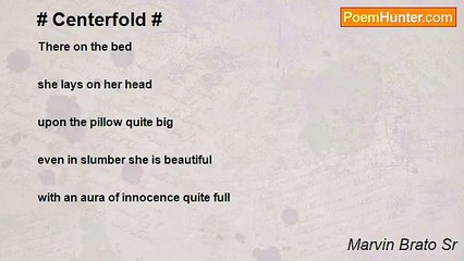 Marvin Brato Sr - # Centerfold #