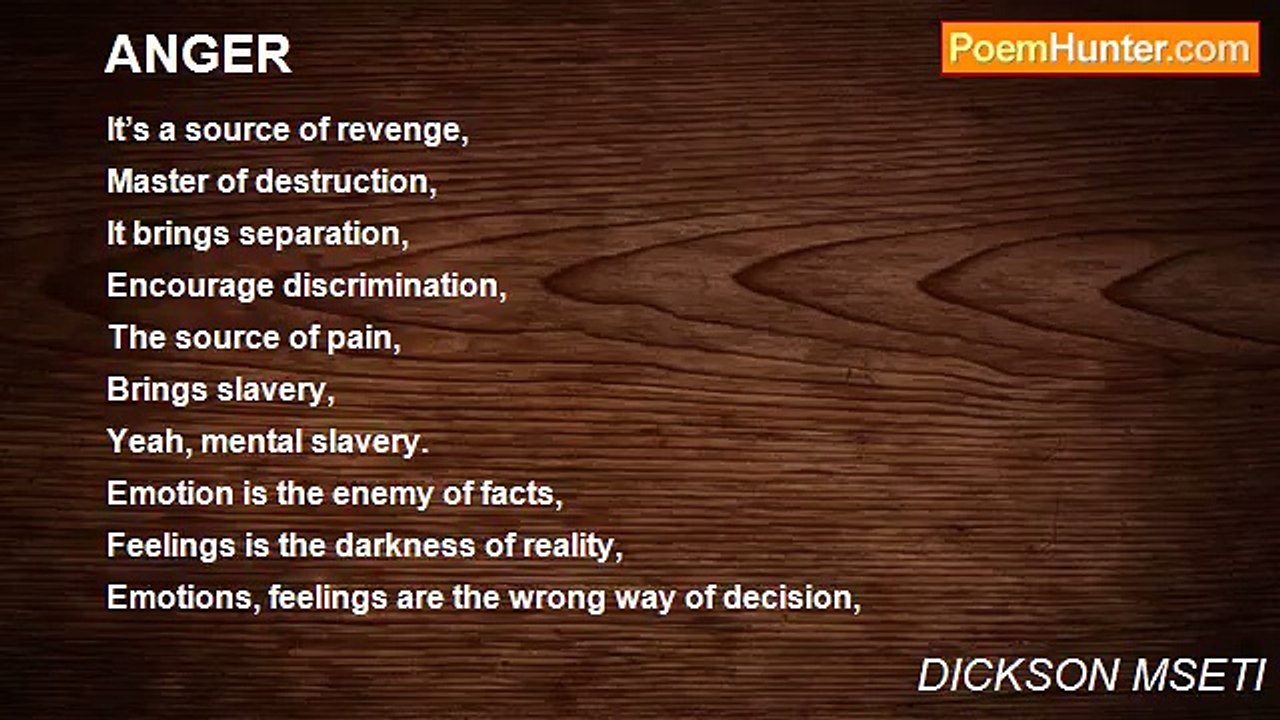 DICKSON MSETI - ANGER