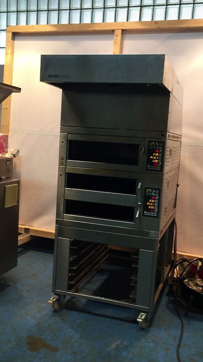 gebrauchte Bäckereimaschinen Miwe Condo 3 Etg. Ladenbackofen