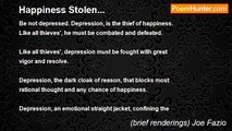 (brief renderings) Joe Fazio - Happiness Stolen...