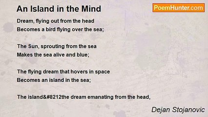Dejan Stojanovic - An Island in the Mind