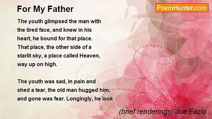 (brief renderings) Joe Fazio - For My Father