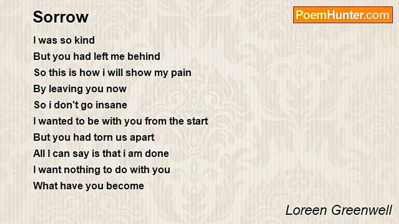 Loreen Greenwell - Sorrow
