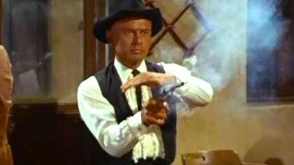 Invitacion A Un Pistolero (1964) En Espanol. Yul Brynner, Janice Rule, George Segal