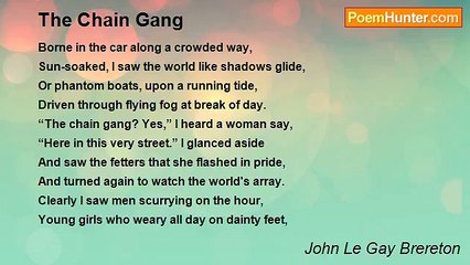 John Le Gay Brereton - The Chain Gang