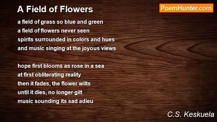 C.S. Keskuela - A Field of Flowers