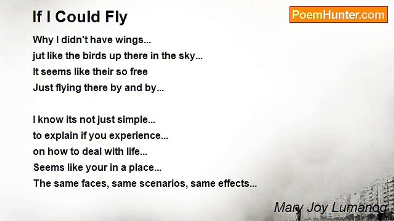 Mary Joy Lumanog - If I Could Fly
