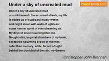 Christopher John Brennan - Under a sky of uncreated mud