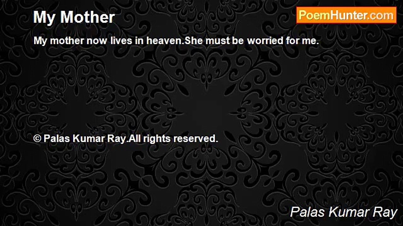 Palas Kumar Ray - My Mother