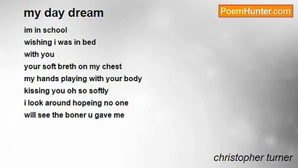 christopher turner - my day dream