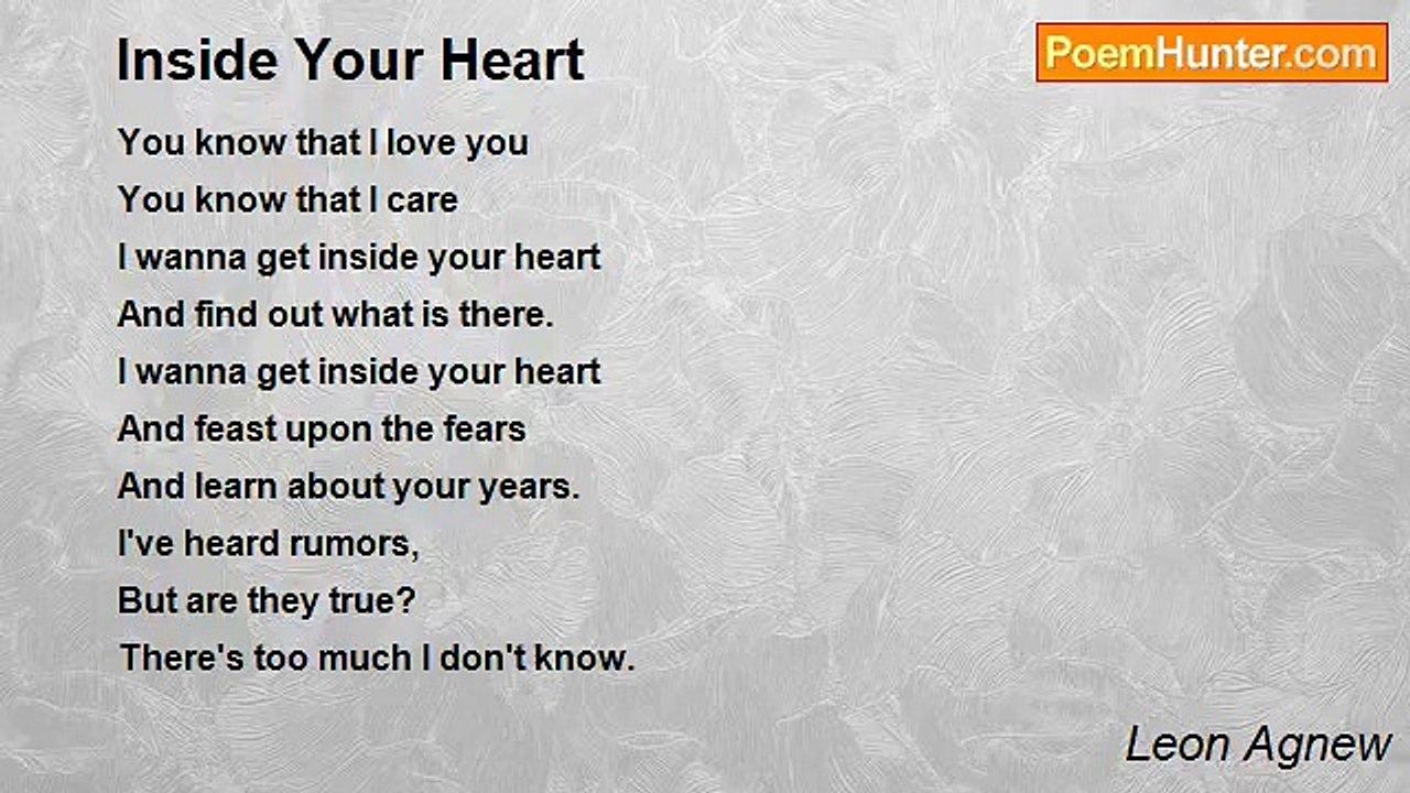 Leon Agnew - Inside Your Heart