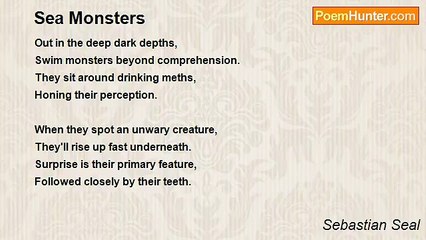 Sebastian Seal - Sea Monsters