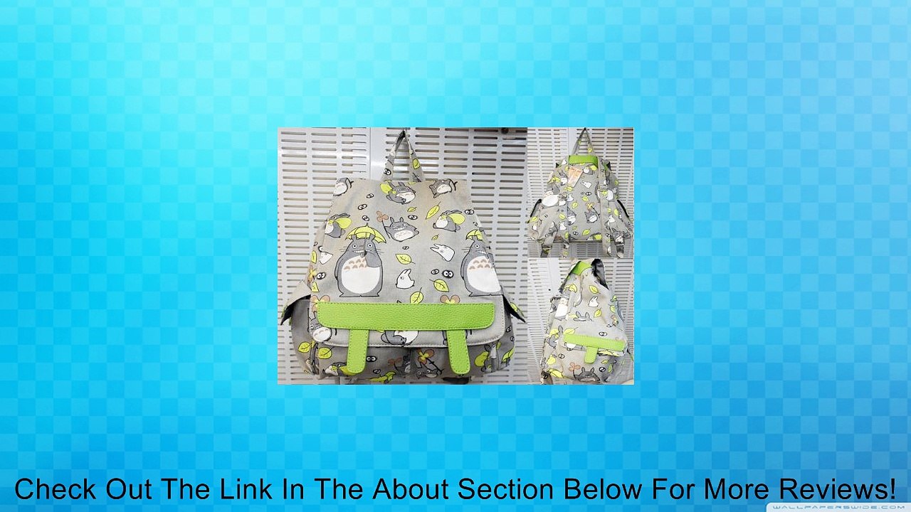 Anime My Neighbor Totoro Backpack Bag Review