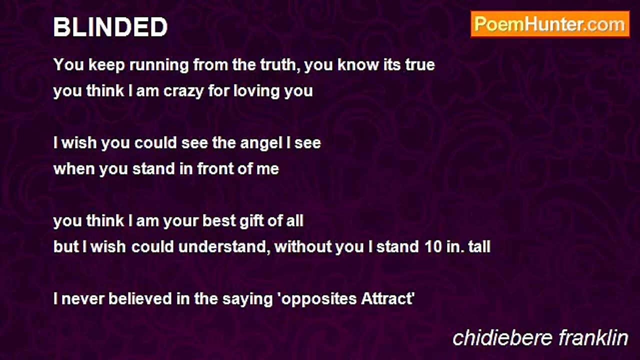chidiebere franklin - BLINDED