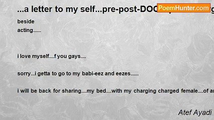 Atef Ayadi - ...a letter to my self...pre-post-DOC....power-nergy...position