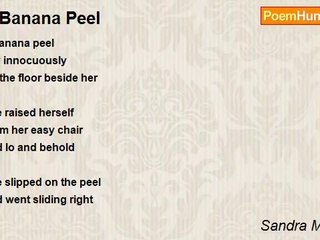 Sandra Martyres - A Banana Peel