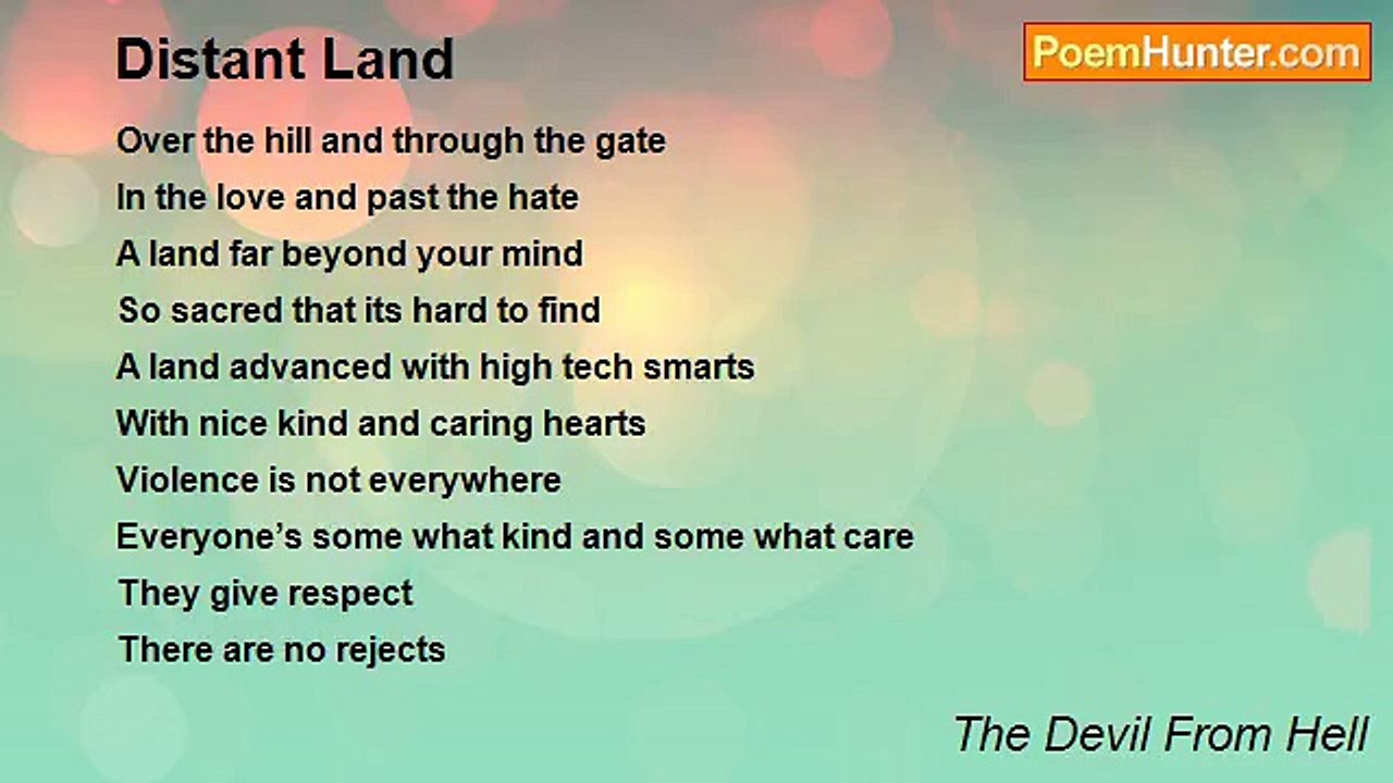 The Devil From Hell - Distant Land