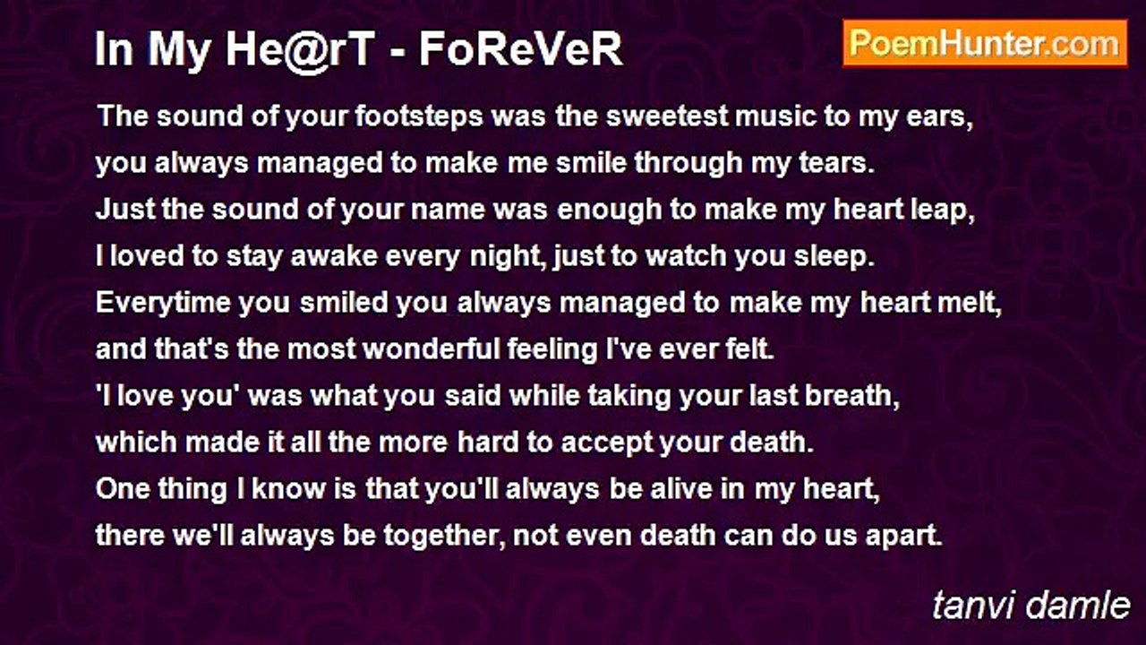 tanvi damle - In My He@rT - FoReVeR
