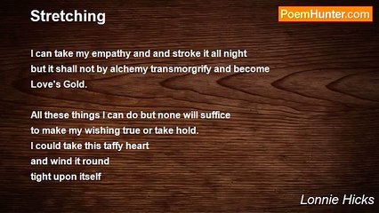 Lonnie Hicks - Stretching