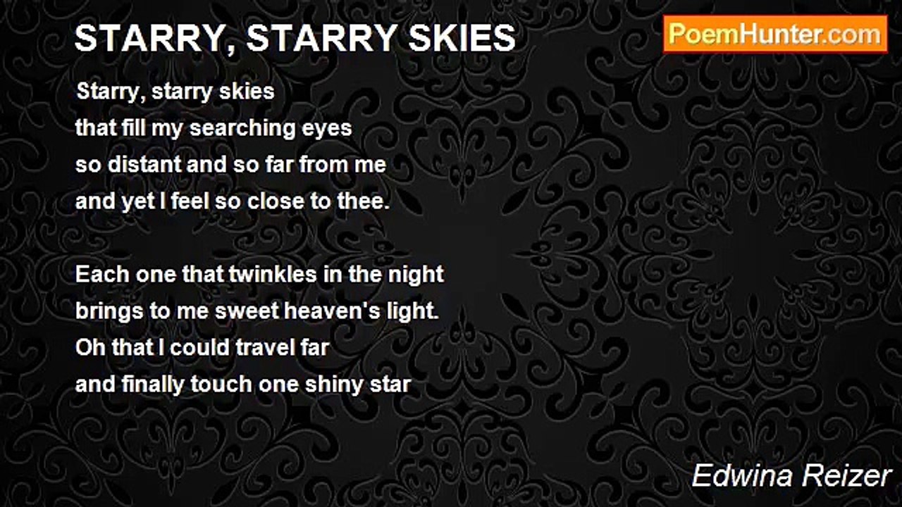 Edwina Reizer - STARRY, STARRY SKIES