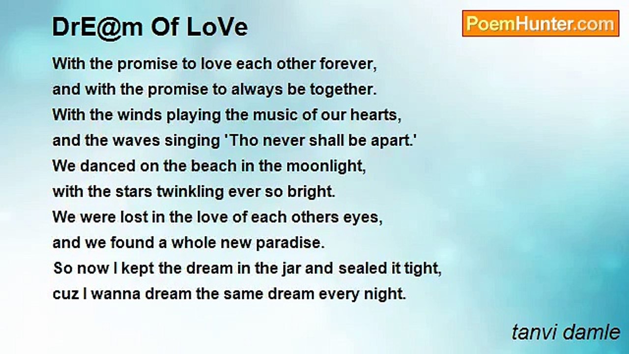 tanvi damle - DrE@m Of LoVe
