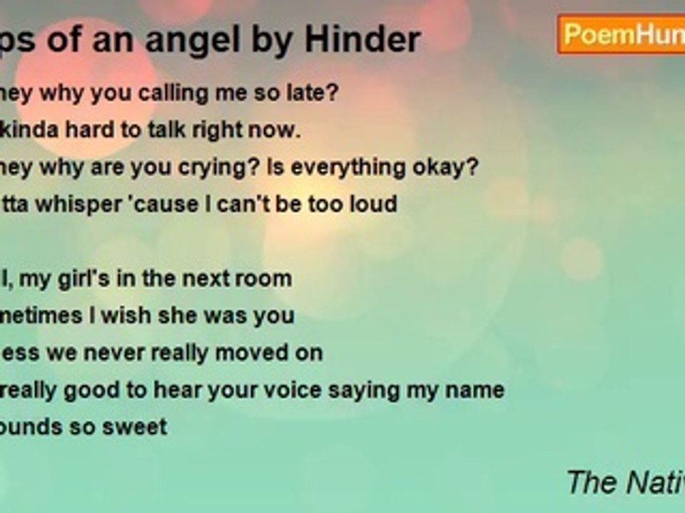 The Native Emo - Lips of an angel by Hinder