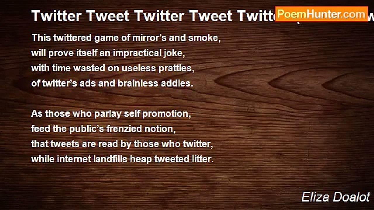 Eliza Doalot - Twitter Tweet Twitter Tweet Twitter  (Twitter Tweet Twitter Tweet Twitter Twitter Tweet Twitter Tweet Twitter)