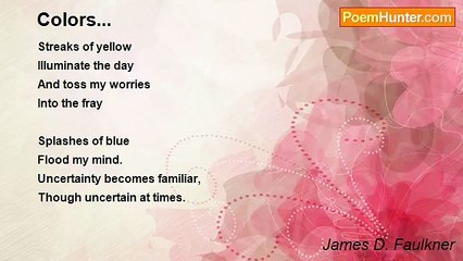 James D. Faulkner - Colors...